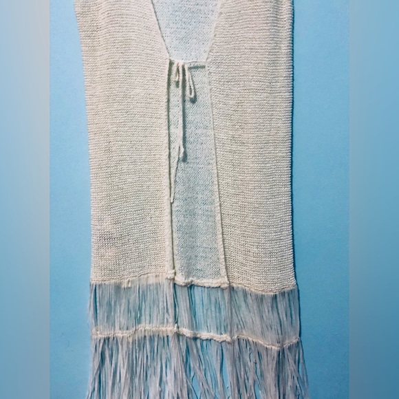 NWT White Crochet Duster by BCBGeneration - Picture 8 of 12